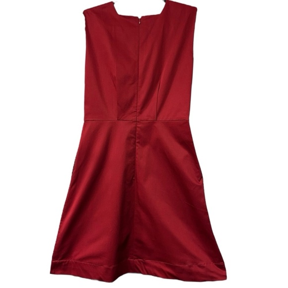 Brook Brothers Women’s Red Size 4 Front Tie Dress - Picture 4 of 4